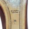 グッチ GUCCI ヨルダーン ホースビットローファー 404069 ブラウン レザー レディース ローファー