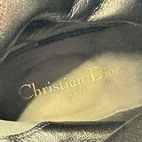 クリスチャン・ディオール Christian Dior D-Major ショートブーツ ブラック レザー レディース ブーツ