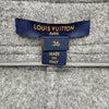 ルイ・ヴィトン LOUIS VUITTON ジャイアントモノグラムウールミニスカート FLSK25 グレー ウール レディース ミニスカート