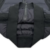 モンクレール MONCLER ダウン切替ジップアップカーディガン ブラック ナイロン レディース カーディガン