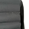 モンクレール MONCLER ダウン切替ジップアップカーディガン ブラック ナイロン レディース カーディガン