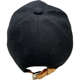 ルイ・ヴィトン LOUIS VUITTON モノグラム エッセンシャル キャップ M5381M ブラック コットン メンズ その他ファッション雑貨
