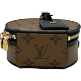 ルイ・ヴィトン LOUIS VUITTON ミニ・ボワット・シャポー M68276 ブラウン モノグラムキャンバス/リバース レディース ショルダーバッグ