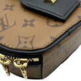 ルイ・ヴィトン LOUIS VUITTON ミニ・ボワット・シャポー M68276 ブラウン モノグラムキャンバス/リバース レディース ショルダーバッグ
