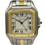 カルティエ Cartier パンテール MM W25028B5 アイボリー ゴールド/ステンレススチール クオーツ ユニセックス 腕時計