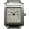 カルティエ Cartier タンク フランセーズ SM WSTA0065 シルバー ステンレススチール クオーツ レディース 腕時計