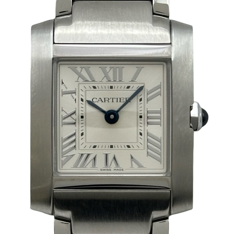 カルティエ Cartier タンク フランセーズ SM WSTA0065 シルバー