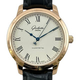 グラスヒュッテ・オリジナル GLASHUTTE ORIGINAL セネタ オートマティック 1-39-59-01-05-04 アイボリー ピンクゴールド 自動巻き メンズ 腕時計