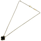 ヴァンクリーフ＆アーペル Van Cleef & Arpels ヴィンテージアルハンブラネックレス ゴールド Au750 オニキス ジュエリー