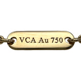 ヴァンクリーフ＆アーペル Van Cleef & Arpels ヴィンテージアルハンブラネックレス ゴールド Au750 オニキス ジュエリー