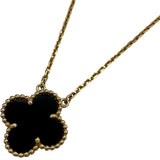 ヴァンクリーフ＆アーペル Van Cleef & Arpels ヴィンテージアルハンブラネックレス ゴールド Au750 オニキス ジュエリー