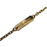 ヴァンクリーフ＆アーペル Van Cleef & Arpels ヴィンテージアルハンブラネックレス ゴールド Au750 オニキス ジュエリー
