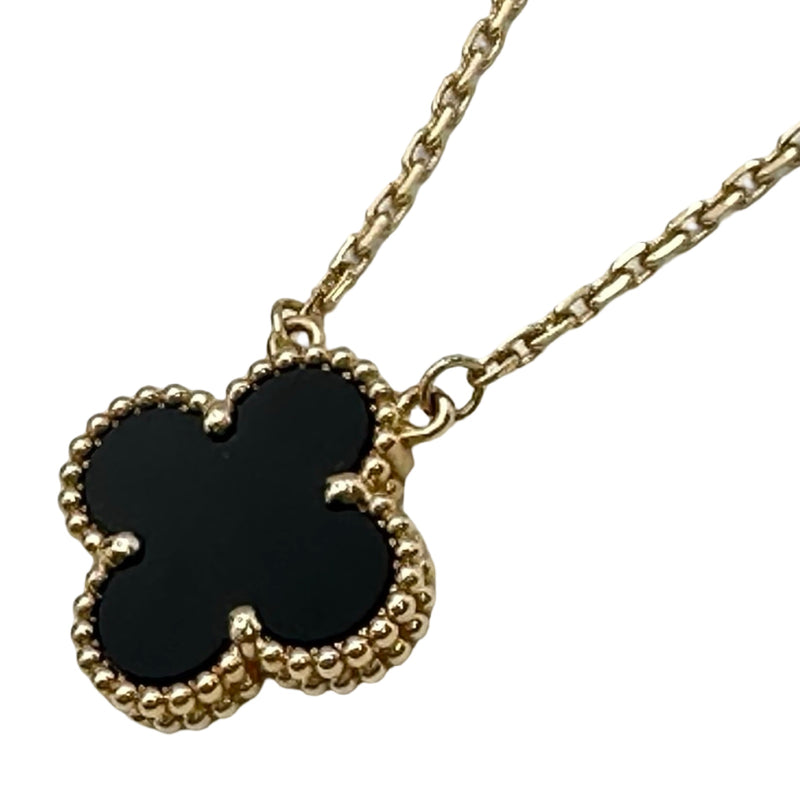 2026年購入 VCA ヴィンテージアルハンブラ 5P オニキス YG ヴァンクリーフ＆アーペル Van Cleef & Arpels ヴィンテージ