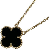 ヴァンクリーフ＆アーペル Van Cleef & Arpels ヴィンテージアルハンブラネックレス ゴールド Au750 オニキス ジュエリー