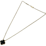 ヴァンクリーフ＆アーペル Van Cleef & Arpels ヴィンテージアルハンブラネックレス ゴールド Au750 オニキス ジュエリー