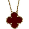 ヴァンクリーフ＆アーペル Van Cleef & Arpels ヴィンテージアルハンブラネックレス ゴールド Au750 カーネリアン ジュエリー