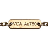 ヴァンクリーフ＆アーペル Van Cleef & Arpels ヴィンテージアルハンブラネックレス ピンクゴールド Au750 マザー オブ パール ジュエリー