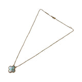 ヴァンクリーフ＆アーペル Van Cleef & Arpels ヴィンテージアルハンブラネックレス ピンクゴールド Au750 マザー オブ パール ジュエリー
