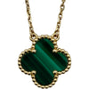 ヴァンクリーフ＆アーペル Van Cleef & Arpels ヴィンテージアルハンブラネックレス ゴールド Au750 マラカイト ジュエリー