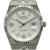 ロレックス ROLEX ランドドゥエラー36 ハニカムモチーフ 127234 シルバー ホワイトゴールド/ステンレススチール 自動巻き メンズ 腕時計