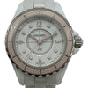 シャネル CHANEL J12 ソフトピンク 29MM 世界1200本限定 H4466 ホワイト セラミック クオーツ レディース 腕時計