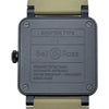 ベル＆ロス Bell & Ross BR 03 ミリタリーセラミック BR02A-MIL-CE/SRB カーキ セラミック 自動巻き メンズ 腕時計