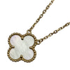 ヴァンクリーフ＆アーペル Van Cleef & Arpels ヴィンテージアルハンブラネックレス ゴールド Au750 マザー オブ パール ジュエリー