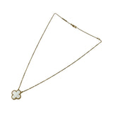 ヴァンクリーフ＆アーペル Van Cleef & Arpels ヴィンテージアルハンブラネックレス ゴールド Au750 マザー オブ パール ジュエリー