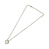 ヴァンクリーフ＆アーペル Van Cleef & Arpels ヴィンテージアルハンブラネックレス ゴールド Au750 マザーオブパール ジュエリー