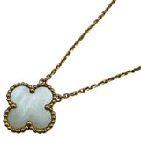 ヴァンクリーフ＆アーペル Van Cleef & Arpels ヴィンテージアルハンブラネックレス ゴールド Au750 マザーオブパール ジュエリー