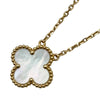 ヴァンクリーフ＆アーペル Van Cleef & Arpels ヴィンテージアルハンブラネックレス ゴールド Au750 マザー オブ パール ジュエリー