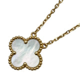 ヴァンクリーフ＆アーペル Van Cleef & Arpels ヴィンテージアルハンブラネックレス ゴールド Au750 マザー オブ パール ジュエリー