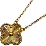 ヴァンクリーフ＆アーペル Van Cleef & Arpels ヴィンテージアルハンブラギョーシェネックレス ゴールド Au750 ジュエリー