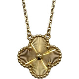 ヴァンクリーフ＆アーペル Van Cleef & Arpels ヴィンテージアルハンブラギョーシェネックレス ゴールド Au750 ジュエリー