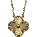 ヴァンクリーフ＆アーペル Van Cleef & Arpels ヴィンテージアルハンブラギョーシェネックレス ゴールド Au750 ジュエリー