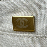 シャネル CHANEL ドーヴィルMM A67001 アイボリー ゴールド金具 キャンバス レディース ショルダーバッグ