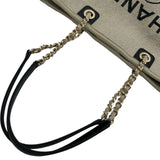 シャネル CHANEL ドーヴィルMM A67001 アイボリー ゴールド金具 キャンバス レディース ショルダーバッグ