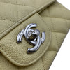 シャネル CHANEL マトラッセ20 A69900 25番台 イエロー シルバー金具 キャビアスキン レディース ショルダーバッグ