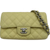 シャネル CHANEL マトラッセ20 A69900 25番台 イエロー シルバー金具 キャビアスキン レディース ショルダーバッグ