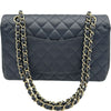 シャネル CHANEL マトラッセ25 A01112 26番台 ネイビー ゴールド金具 キャビアスキン レディース ショルダーバッグ