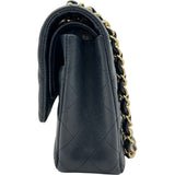 シャネル CHANEL マトラッセ25 A01112 26番台 ネイビー ゴールド金具 キャビアスキン レディース ショルダーバッグ