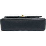 シャネル CHANEL マトラッセ25 A01112 26番台 ネイビー ゴールド金具 キャビアスキン レディース ショルダーバッグ