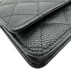 シャネル CHANEL マトラッセチェーンウォレット AP0250 ブラック ゴールド金具 キャビアスキン レディース ショルダーバッグ