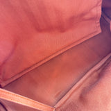 エルメス HERMES ヴァルパライソMM □J刻印 オレンジ シルバー金具 トワル レディース ハンドバッグ