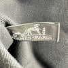 エルメス HERMES ヴァルパライソMM ブラック シルバー金具 トワル レディース ハンドバッグ
