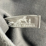 エルメス HERMES ヴァルパライソMM ブラック シルバー金具 トワル レディース ハンドバッグ