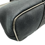 エルメス HERMES ヴァルパライソMM ブラック シルバー金具 トワル レディース ハンドバッグ