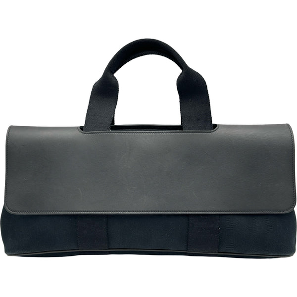 エルメス HERMES ヴァルパライソMM ロング ブラック シルバー金具
