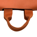 エルメス HERMES ヴァルパライソPM オレンジ シルバー金具 トワル レディース ハンドバッグ
