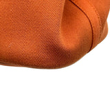 エルメス HERMES ヴァルパライソPM オレンジ シルバー金具 トワル レディース ハンドバッグ
